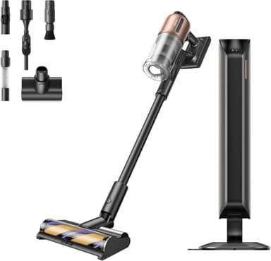 DREAME Z20 Station Cordless Stick Vacuum Cleaner with Dust Removal Hub, Dust Reveal Omni-Brush, 250AW Powerful Suction for Multi-Surface, Up to 90min Running Time, Smart Detection Upright Vacuum - Image 1