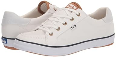 Keds Center 3 Lace Up, Sneaker Womens, White/Navy Canvas, 9.5 Medium - Image 12