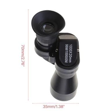 XINAJUND Portable Handheld Monocular Compact Monocular Night High Magnification Zooms Easy to Use - Image 4