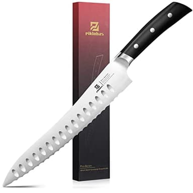 Piklohas Resharpenable Bread Knife, 10 Inch Multifunction Serrated Knife for Homemade Bread, Razor Sharp Sourdough Slicing with Innovative Wavy Edge for Efficient Cutting, Baking & Wedding Gifts - Image 1