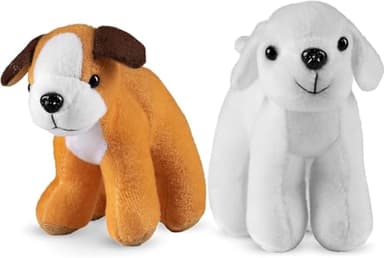 Bedwina Plush Puppy Dogs - (Pack of 36) 6 Inches Tall Stuffed Animals Bulk Assorted Puppies and Cute Stuffed Plushed Dog Puppies Assortment, Stocking Stuffers - Image 7