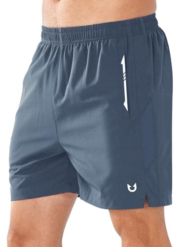 NORTHYARD Men's Running Athletic Shorts 5"/ 7"/ 9" Workout Gym Short Tennis Quick Dry Active Sport Hiking Basketball-5'' COOLGREY-S - Image 1