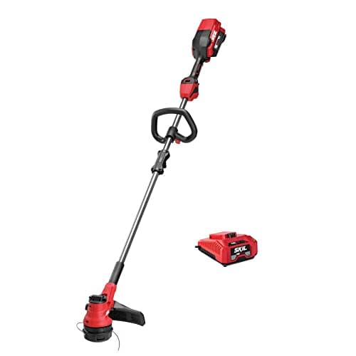 SKIL PWR CORE 40 Brushless 40V 15'' String Trimmer Kit with Smart Load Includes 2.5Ah Battery and Auto PWR Jump Charger- LT4832C-11 - Image 1