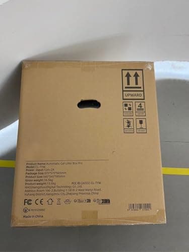 ABRCT Self-Cleaning Litter Box Automatic Electronic Hands-Free Smart Robot self Cleaning Litter Box - Large 60L Capacity, Safe Anti-Pinch,with Deodorizer and Liner,for Multiple Cats (Grey Pro) - Image 14