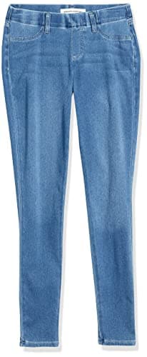 Amazon Essentials Women's Pull-On Stretchy Knit Jegging (Available in Plus Size), Light Wash, Large Short - Image 10