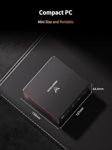 MINISFORUM UM890 Pro Mini PC AMD Ryzen 9 8945HS(8C/16T, up to 5.2GHz) Barebone Version, 2xUSB4(PD 8K)|1xHDMI|1xDP Four Outputs, 2X RJ45, BT5.2 4xUSB3.2 AMD Radeon 780M Graphics Micro Computer - Image 7