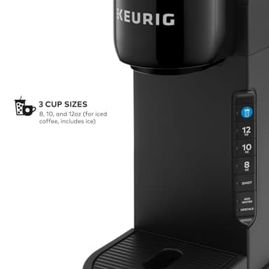 Keurig K-Café Barista Bar Single Serve Coffee Maker and Frother, with 3 Brew Sizes, Hot and Cold Coffee Capabilities, 2oz Coffee Shot Button, Black - Image 4