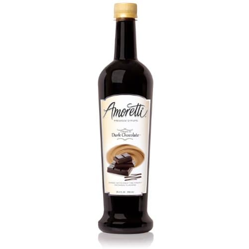 Amoretti Premium Syrup, Crema Di Dark Chocolate, 25.4 Ounce - Image 1