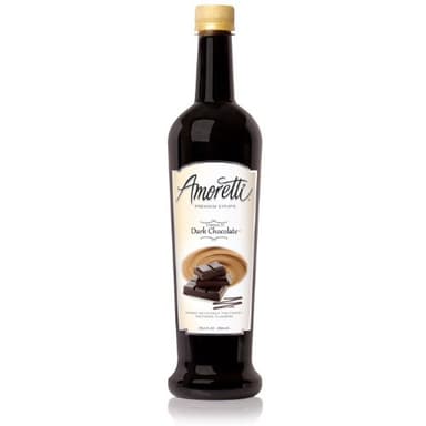 Amoretti Premium Syrup, Crema Di Dark Chocolate, 25.4 Ounce - Image 1