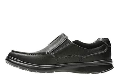 Clarks mens Cotrell Free Loafer, Black Oily Leather, 11.5 US - Image 5