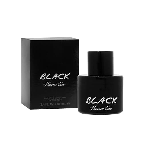 Kenneth Cole Black Eau de Toilette Body Spray Cologne for Men, 3.4 Fl. Oz. - Image 1