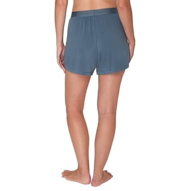 Hanes Women's Originals Sleep, 2-Pack, Comfywear Supersoft Lounge Shorts Pack, 3.25", Black/Stargazer Grey, Medium - Image 3