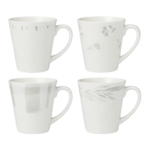 Lenox Oyster Bay 4Pc Mugs, 2.75, White - Image 1