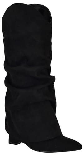 Nine West Women's Amazin Boot, Black 002, 8 - Image 1