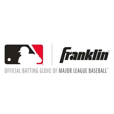Franklin Sports MLB Batting Gloves - Classic XT Adult Men's + Youth Batting Gloves Pair - Baseball + Softball Gear - White - Adult Large - Image 5
