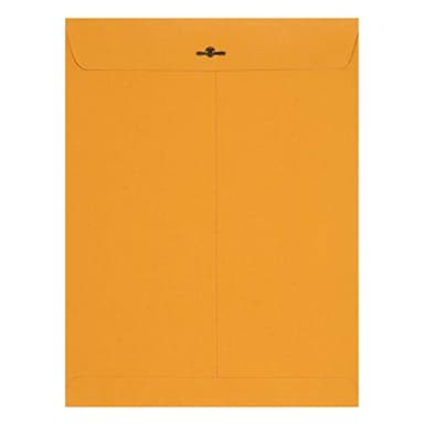 Amazon Basics Clasp Kraft Envelopes, Gummed Mailing Envelope, 9 x 12 inch, 100-Pack - Image 4