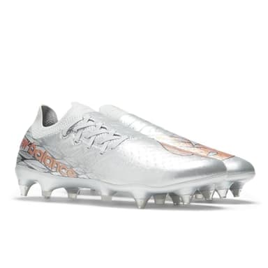 New Balance Men's Furon V7 Pro SG Soccer Shoe, Silver/Brighton Grey/Copper, 5.5 Wide - Image 4