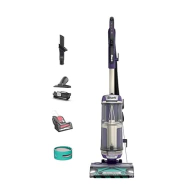 Shark POWERDETECT Upright Vacuum Cleaner with HEPA Filter, Heavy Duty Vacuum with Powerful Suction for Pet Hair Pickup, DuoClean Technology, Powered Lift-Away, Ideal for Carpets & Hardfloors, AZ4002 - Image 1