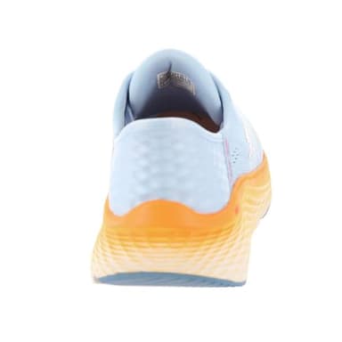 Skechers Women's Max Cushioning Elite 2.0 Solace Hands Free Slip-Ins Sneaker, Blue/Orange, 9 - Image 6