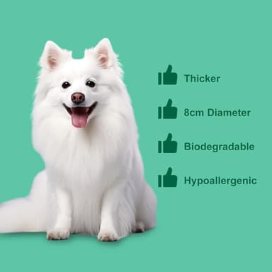 Lisveory 180ct Biodegradable Dog Ear Cleaner Wipes, 8cm XL-Size Ear Wipes for Dogs and Cats, Remove Ear Wax Debris, Relief Ear Itchy, Eliminate Odors, All Natural Pet Otic Cleaning Wipes - Image 4