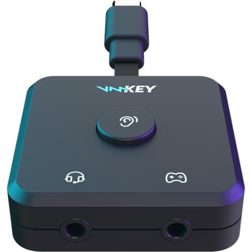 Voicemod Key - VMKey Real-Time Live AI Voice Changer and Soundboard for Gaming Consoles (PS5, PS4, Xbox, SWITCH2)