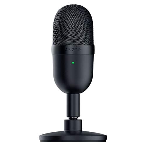Razer Seiren Mini USB Condenser Microphone: for Streaming and Gaming on PC - Professional Recording Quality - Precise Supercardioid Pickup Pattern - Tilting Stand - Shock Resistant - Classic Black - Image 1
