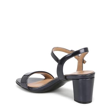Naturalizer Womens Bristol Ankle Strap Block Heel Dress Sandal Midnight Blue Patent 8.5 M - Image 8