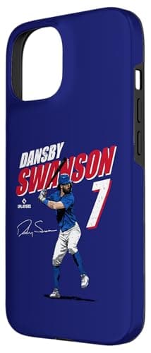 iPhone 15 Dansby Swanson | Chicago Baseball Players | MLBDSN3001 Case - Image 2