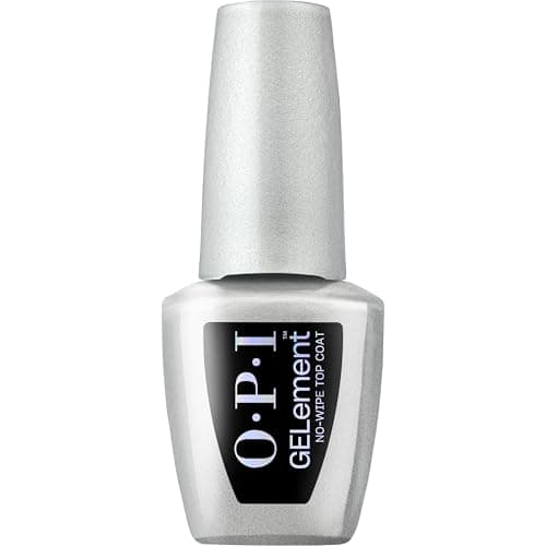 OPI GELement No-Wipe Top Coat | LED Cure Gel Nail Polish | DIY Salon Quality Gel Manicure | Vegan Formula, Durable Wear with High Shine Finish | 0.3 Fl Oz. - Image 1