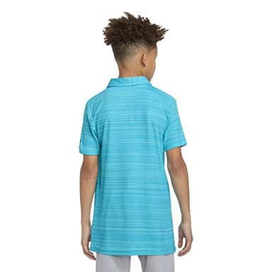 Hurley Boys' Performance Polo Shirt, Aurora Green Heather, L - Image 6