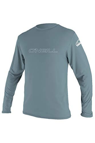 O' NEILL Men's Standard O'Neill Basic Skins UPF 50+ Long Sleeve Sun Shirt, Dusty Blue, Small - Image 3