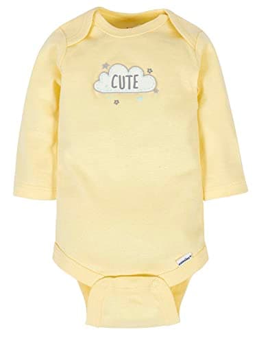 GerberUnisex Baby6 Pack Long-Sleeve Onesies BodysuitAnimals Green12 Months - Image 4