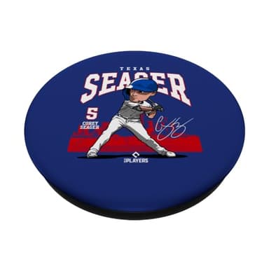 Corey Seager | Texas Baseball MLB Players | MLBSEA4054 PopSockets Adhesive PopGrip - Image 2