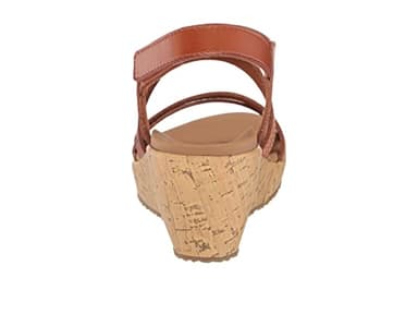 Skechers Women's Beverlee-Delicate Glow Wedge Sandal, Luggage, 8.5 Wide - Image 5
