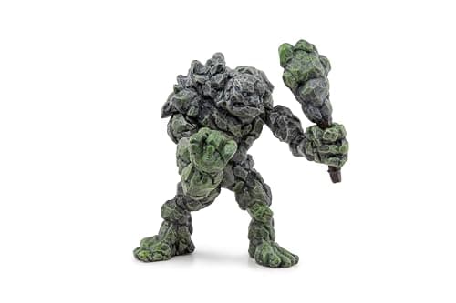 Papo - Stone Golem - Realistic Figurine - for Ages 3+ - Fantasy Collection - Hand Painted - Highly Detailed - Durable and Educational - Gift Idea - Collectable - Stone Golem - Fantasy Creature - Image 1