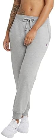 Champion Women's Joggers, Powerblend, Fleece Joggers, Comfortable Pants for Women, 29" (Plus Size Available - Image 3