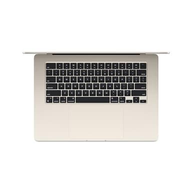 Apple 2024 MacBook Air 15-inch Laptop with M3 chip: Built for Apple Intelligence, 15.3-inch Liquid Retina Display, 16GB Unified Memory, 512GB SSD Storage, Backlit Keyboard, Touch ID; Starlight - Image 2
