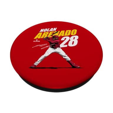 Nolan Arenado | St. Louis Baseball Players | MLBNAO3001 PopSockets Adhesive PopGrip - Image 2