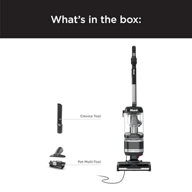 Shark LA322 Navigator ADV Corded Vacuum with Crevice Tool & Pet Multi Tool, Lift-Away Upright, Black - Image 7