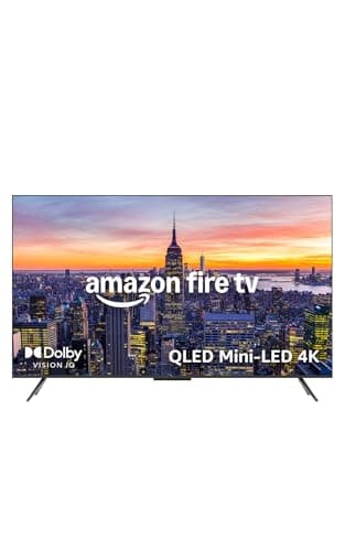 Amazon Fire TV 85" Omni Mini-LED Series, QLED 4K UHD smart TV, Dolby Vision IQ, 144hz gaming mode, Ambient Experience, hands-free with Alexa, 2025 release - Image 1