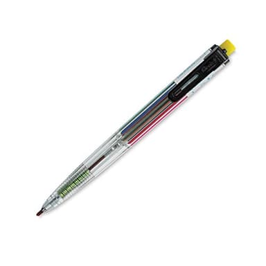 Pentel Arts 8 Colour Automatic Pencil, Assorted Accent Clip Colors, 1 Pack (PH158BP)