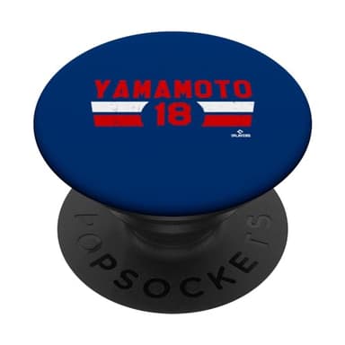 Yoshinobu Yamamoto | Los Angeles MLB Player | MLBYAM3002 PopSockets Adhesive PopGrip - Image 1