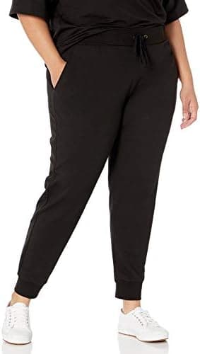 The Drop Women's Grace Supersoft Stretch Rib-Cuff Jogger - Image 5
