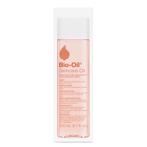 Bio-Oil Skincare Body Oil Serum, Face and Body Moisturizer with Vitamin E & A, for Scars, Stretch Marks, Sensitive Skin, All Skin Types, Dermatologist Recommended, Non-Comedogenic, 6.7 Oz - Image 1