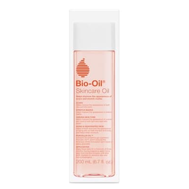 Bio-Oil Skincare Body Oil Serum, Face and Body Moisturizer with Vitamin E & A, for Scars, Stretch Marks, Sensitive Skin, All Skin Types, Dermatologist Recommended, Non-Comedogenic, 6.7 Oz - Image 1