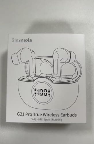 Wireless Earbuds, 2025 Bluetooth 5.4 Headphones Hi-Fi Stereo 3D Bass Ear Buds, 4 ENC Noise Cancelling Mic, 36Hrs USB-C in-Ear Earphones, IP7 Waterproof Workout Sport for Laptop Pad Android iOS, Black - Image 8