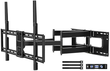 HOME VISION Full Motion Long Arm TV Wall Mount Bracket, Fits 75, 80, 85, 86, 98, 100 inch Flat or Curved TVs Up to 800x600 VESA & 165LBS, TV Mount with Full Motion, Swivel, Tilt, Extension, Heavy Duty - Image 1