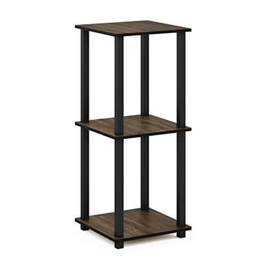 Furinno Simplistic Set of 2 End Table, Columbia Walnut/Black - Image 5
