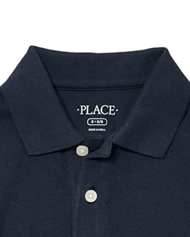 The Children's PlaceThe Children's Place BoysShort Sleeve Pique Polo 6 packBrook/Nautico/WhiteLarge (10/12) - Image 4