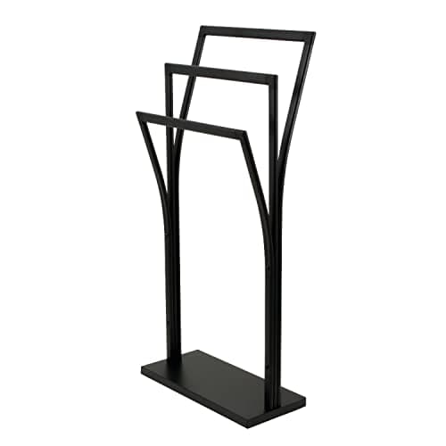 Kingston Brass SCC3300 Edenscape Freestanding Y-Style Towel-Rack, Matte Black 16.56 x 9.88 x 34.44 - Image 1
